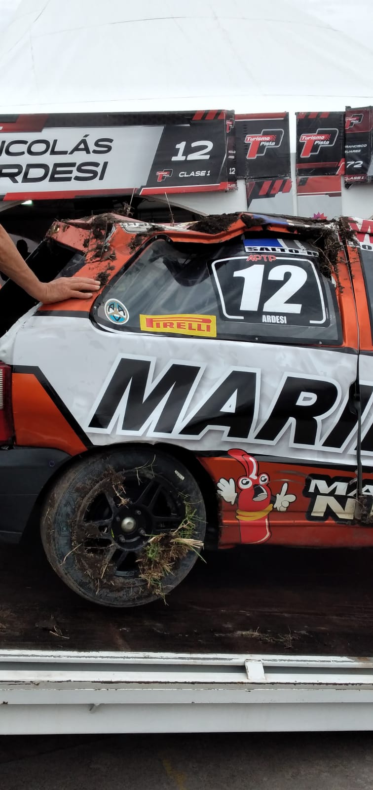 Fotos del vuelco de Nicolás Ardesi: WhatsApp Image 2022-11-18 at 10.46.18.jpeg